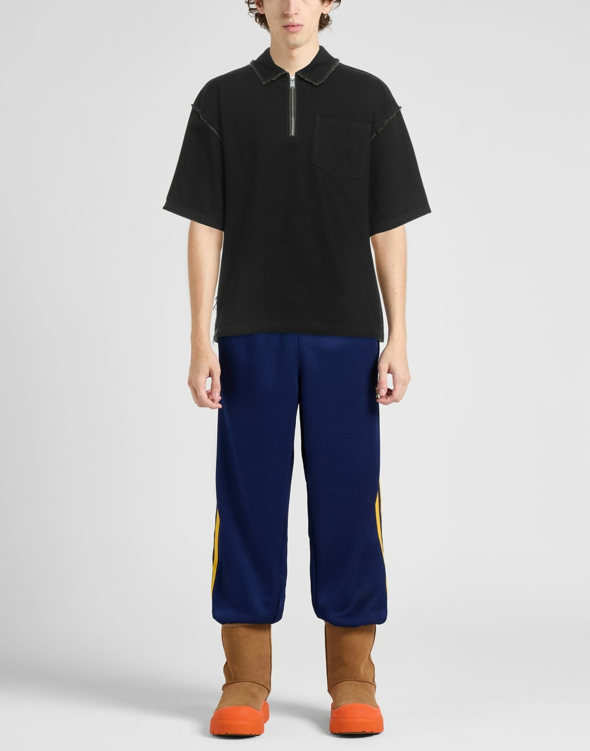 Heron Preston Mens Polo shirt in Black