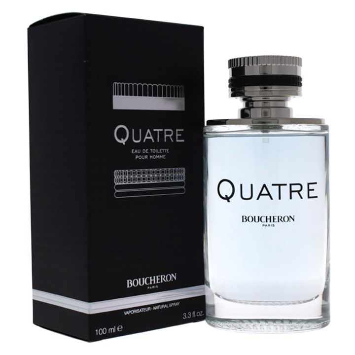 Photo: Quatre / Boucheron EDT Spray 3.3 oz (100 ml) (m)