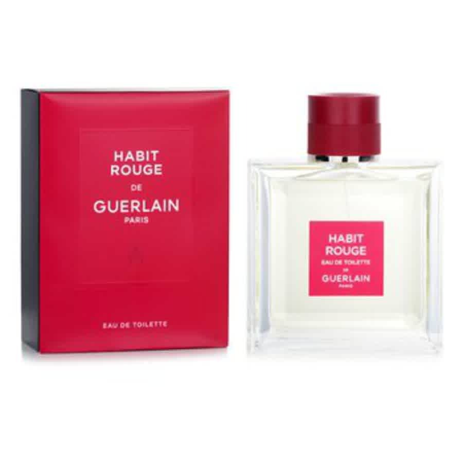 Guerlain Mens Habit Rouge EDT Spray 3.3 oz Fragrances 3346470304826