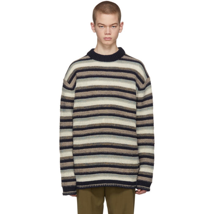 Photo: Acne Studios Multicolor Striped Najat Sweater