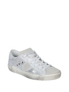 Philippe Model Prsx Low Sneakers In Silver
