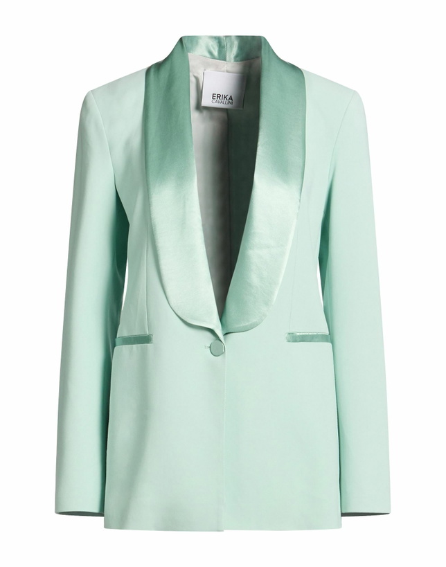 Photo: Erika Cavallini Womens Blazer Turquoise
