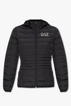 Ea7 Emporio Armani Quilted Jacket With Logo