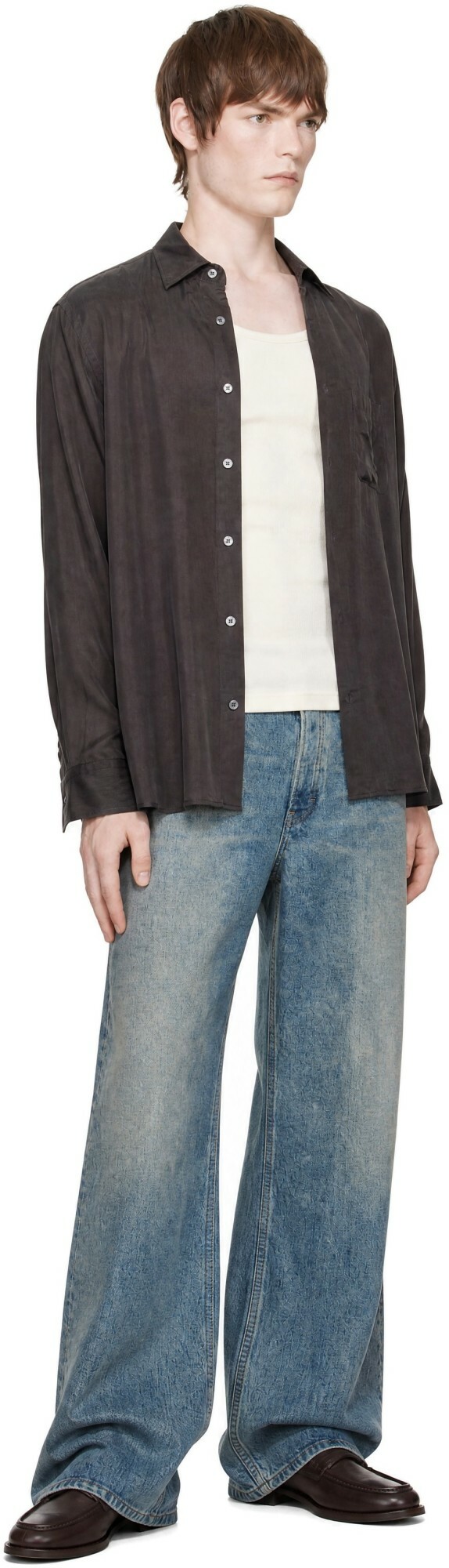 colbo Brown Pen Shirt