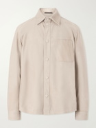 Slowear - Montedoro Suede Overshirt - Neutrals