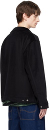 Dime Black Cord Zip Jacket