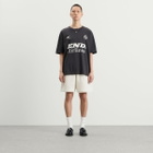 END. Airlines Short Sleeve T-Shirt in Cinder Black