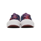 Needles Pink and Purple Tie-Dye Asymmetric Ghillie Sneakers