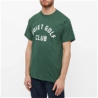 Quiet Golf Men's Club T-Shirt in Forest