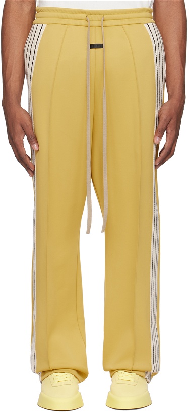 Photo: Fear of God Yellow Relaxed-Fit Sweatpants