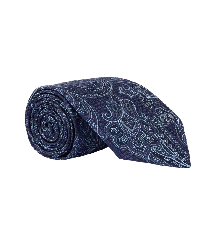 Photo: Etro Paisley silk jacquard tie