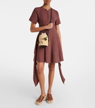 Loewe Paula's Ibiza Beehive raffia crossbody bag
