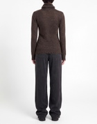 Giorgio Brato Womens Turtleneck Dark in Brown