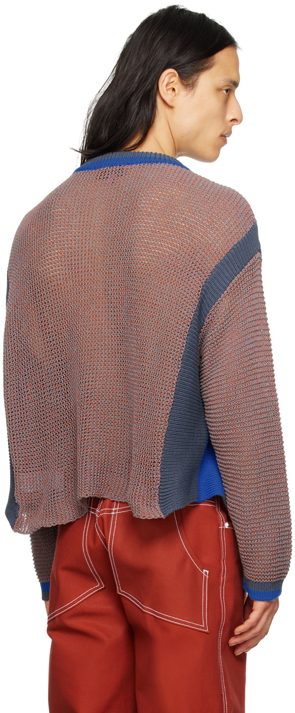Eckhaus Latta Red Beach Sweater