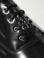 Simone Rocha - Embellished Patent-Leather Brogues - Black