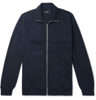 PS Paul Smith - Cotton-Blend Jersey Track Jacket - Blue