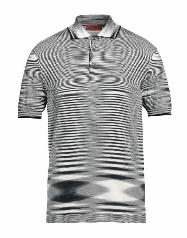 Photo: Missoni Mens Polo shirt in Black