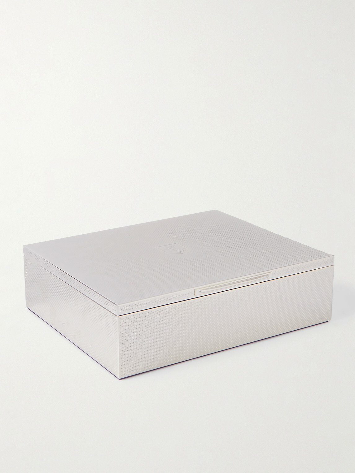 WOLF - Silver-Plated Watch and Jewellery Box