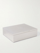 WOLF - Silver-Plated Watch and Jewellery Box