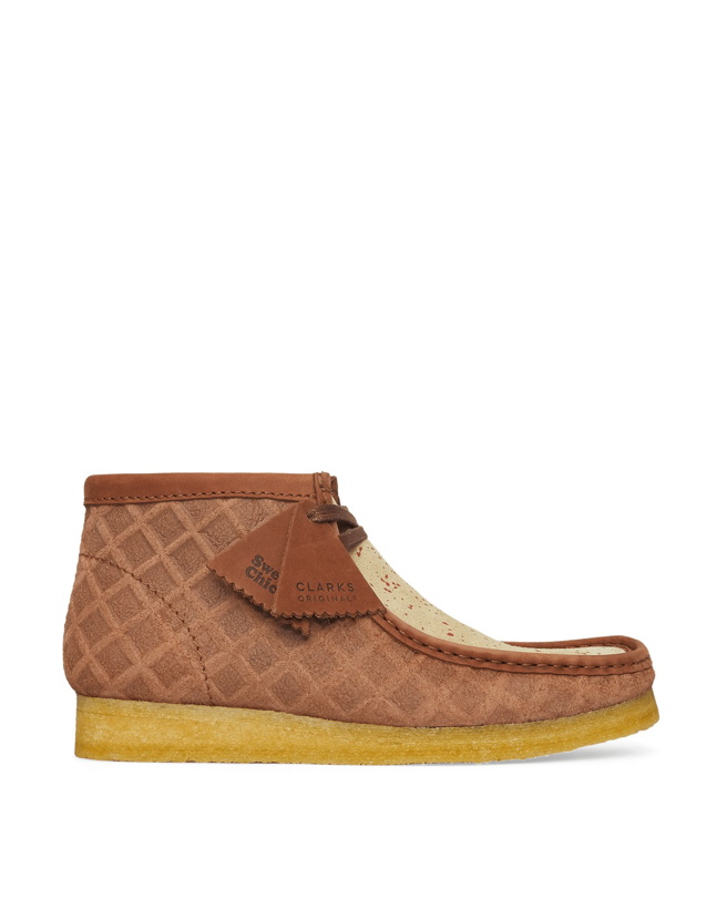 Photo: Clarks Originals Sweet Chick Wallabee Boots Brown