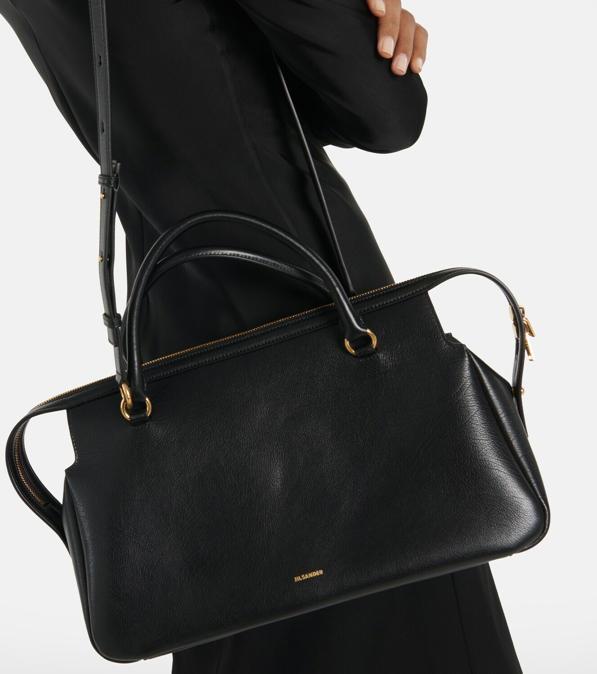 Jil Sander - Elephant MD leather shoulder bag