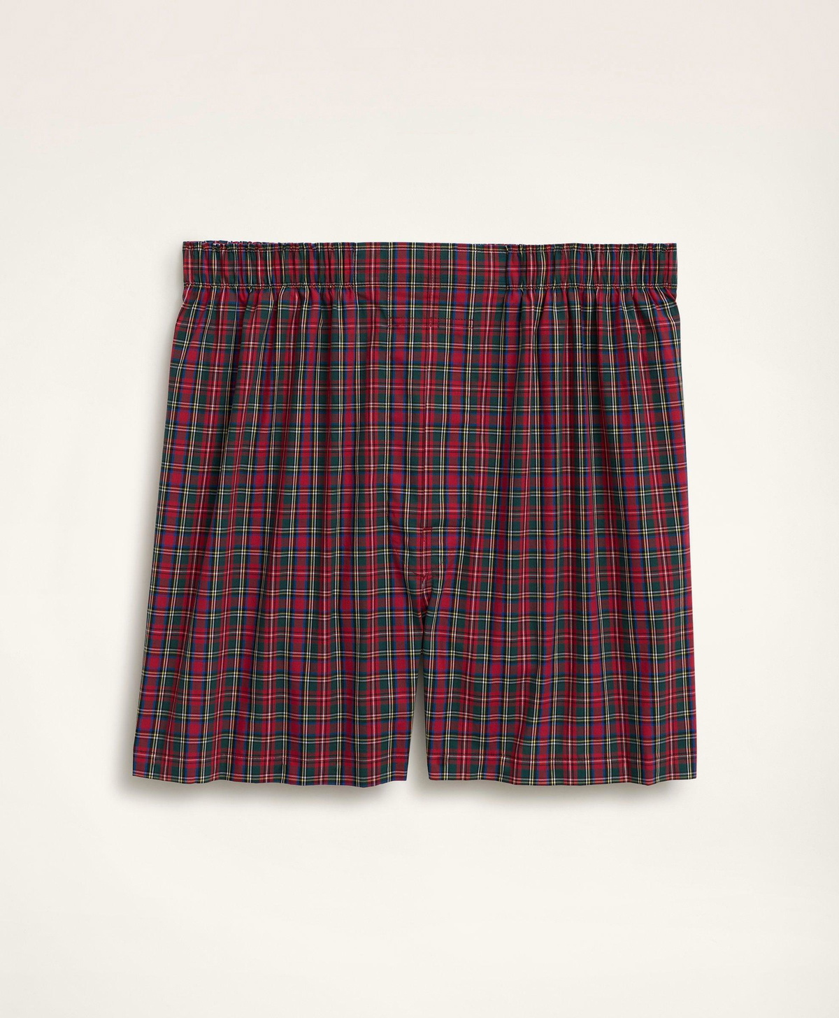 Brooks Brothers Men's Cotton Broadcloth Tartan Boxers | Red Brooks Brothers