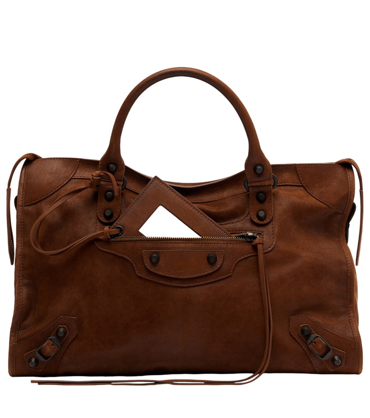 Photo: Balenciaga Le City Medium leather top-handle bag