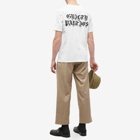 Wacko Maria Men's Type 3 USA Body Guilty Parties Crew T-Shirt in White