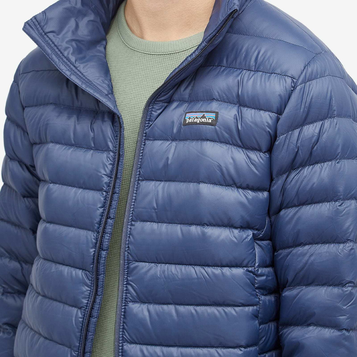 Patagonia Men's Down Sweater Jacket in New Navy