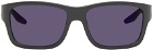 Prada Eyewear Gray Linea Rossa Square Sunglasses