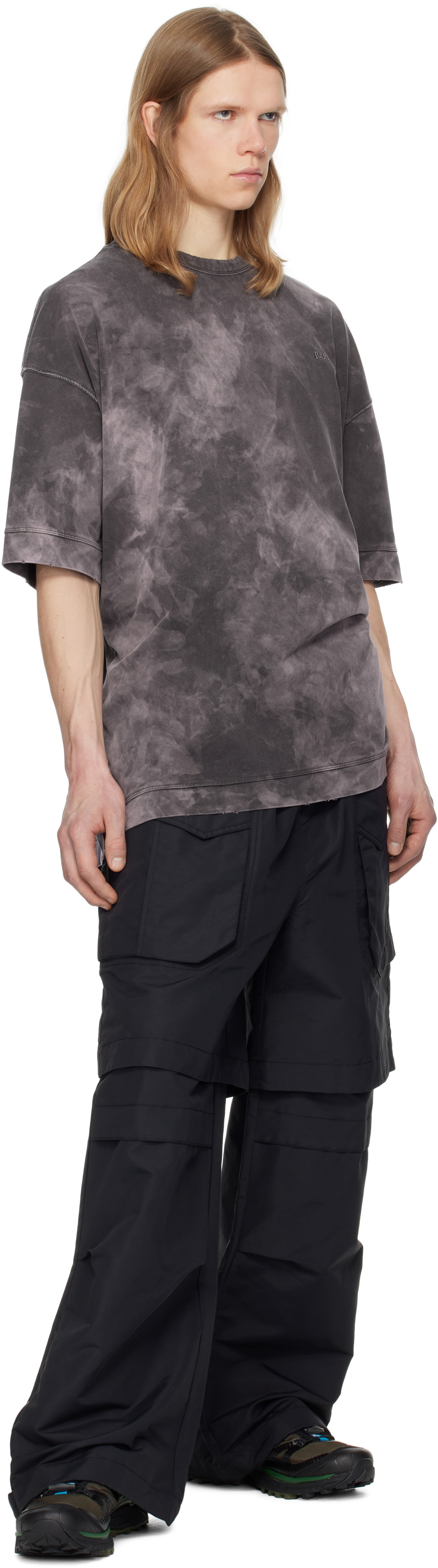 Juun.J Purple New Dyeing Over Fit T-shirt