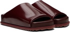 YUME YUME Burgundy Finn Slides