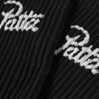 Patta Men's Sports Sock - 2 Pack in Black