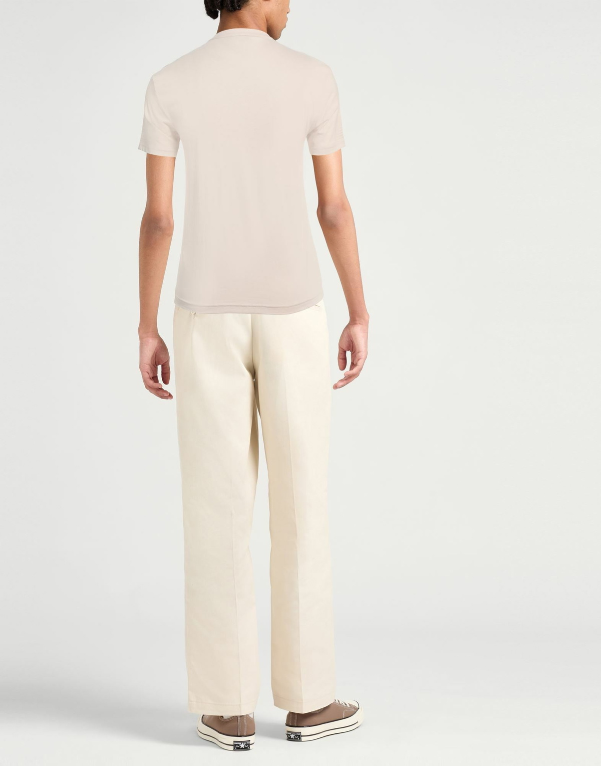 Ea7 Mens T-shirt in Beige
