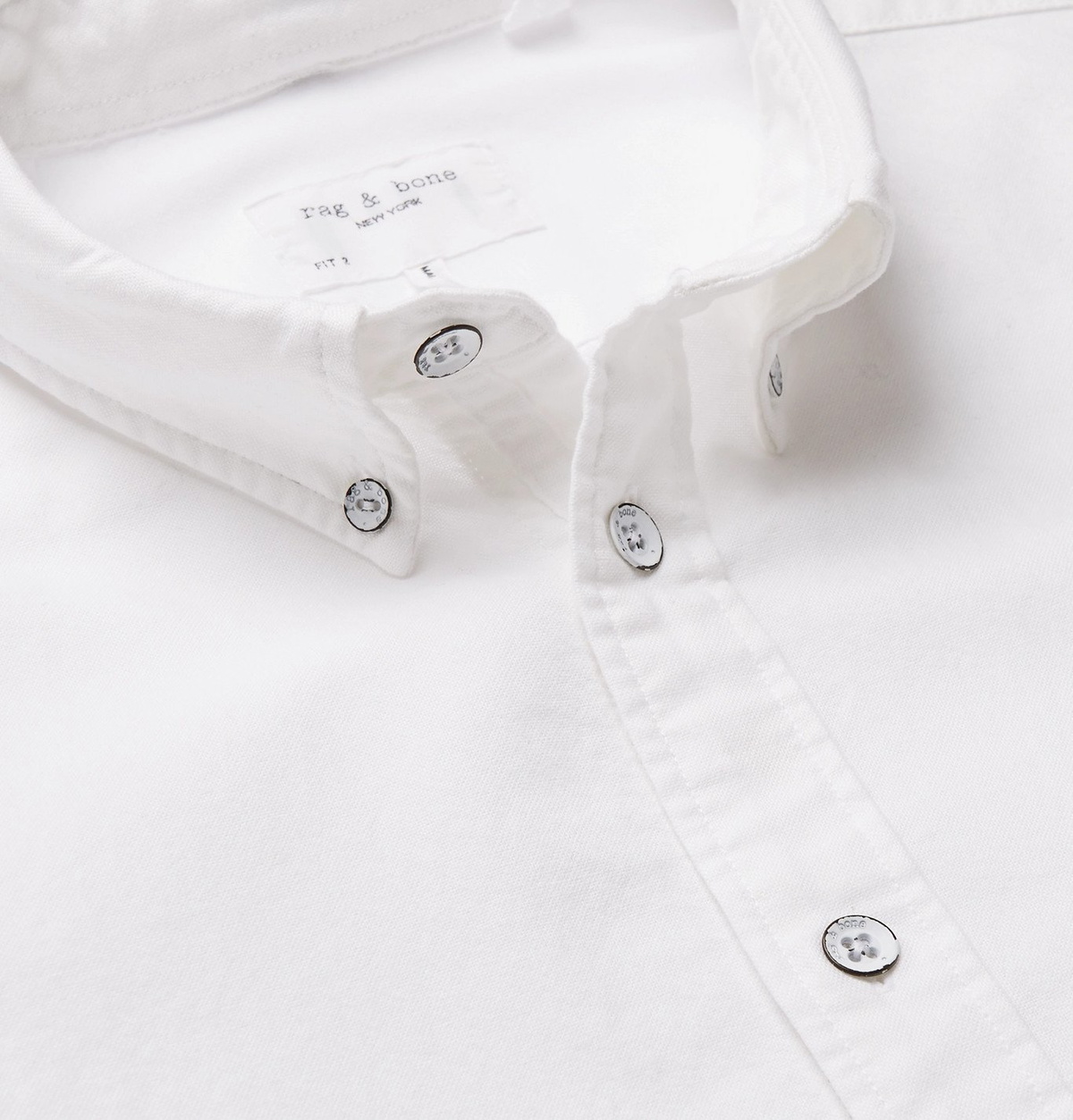 Button-Down Collar Cotton Oxford Shirt