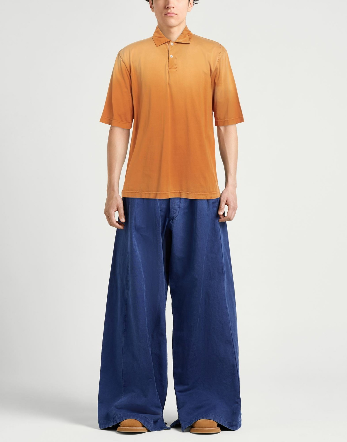 Marni Mens Polo shirt in Mandarin
