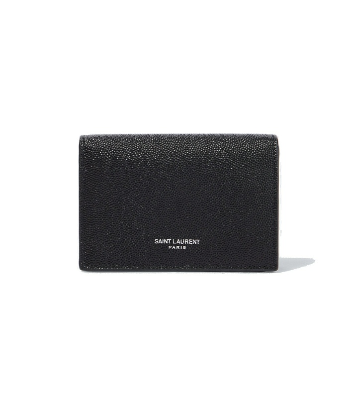 Photo: Saint Laurent - Paris leather card case