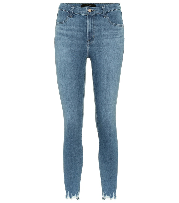 Photo: J Brand - Alana cropped high-rise skinny jeans