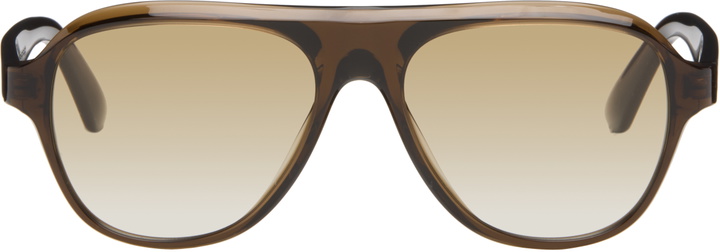Photo: Oliver Peoples Brown Paul Newman Sunglasses