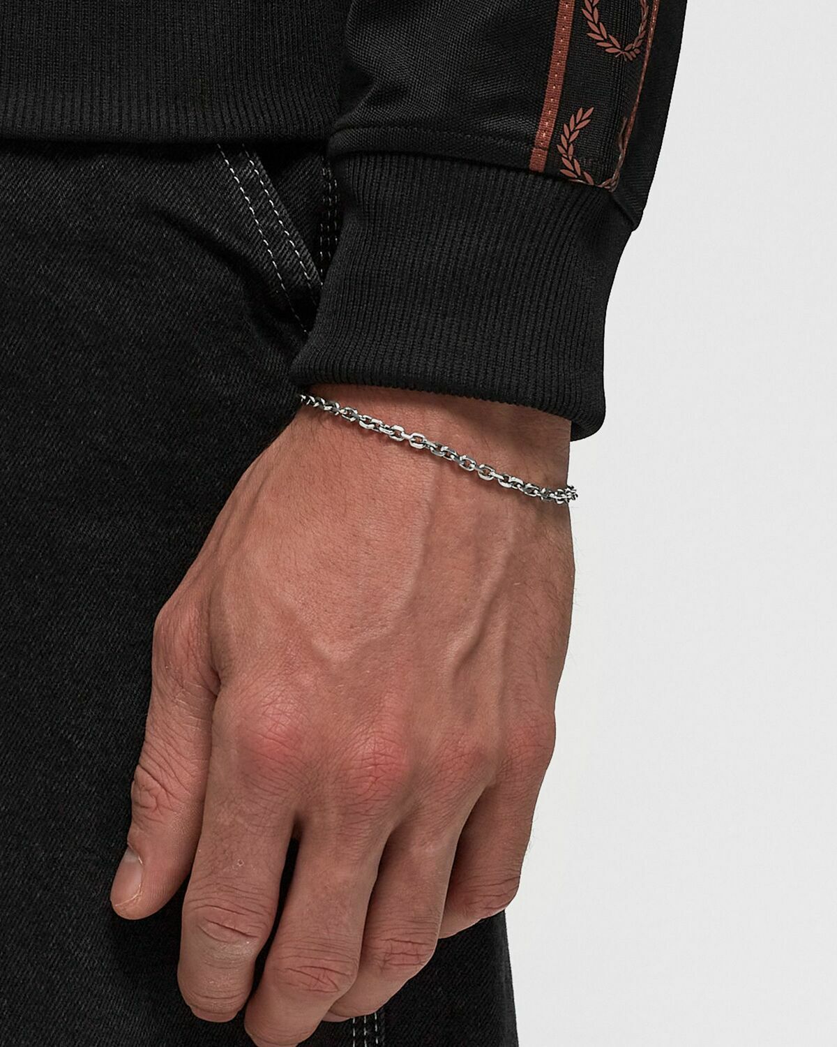 Serge De Nimes Silver Cable Bracelet Silver Jewellery