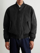 NN07 - Atlas 8264 Shell Bomber Jacket - Black
