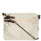 Taikan Men's Large Sacoche Cross Body Bag in Beige