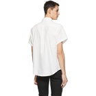 Naked and Famous Denim White Easy Short Sleeve Shirt