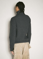 Y/Project Zip-Insert Knit Sweater
