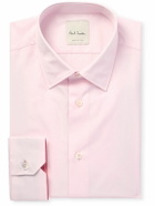 Paul Smith - Slim-Fit Cutaway-Collar Cotton-Poplin Shirt - Pink