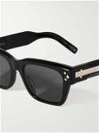 Dior Eyewear - CD Diamond S2I D-Frame Acetate and Silver-Tone Sunglasses