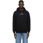 Balenciaga Black Logo Hoodie