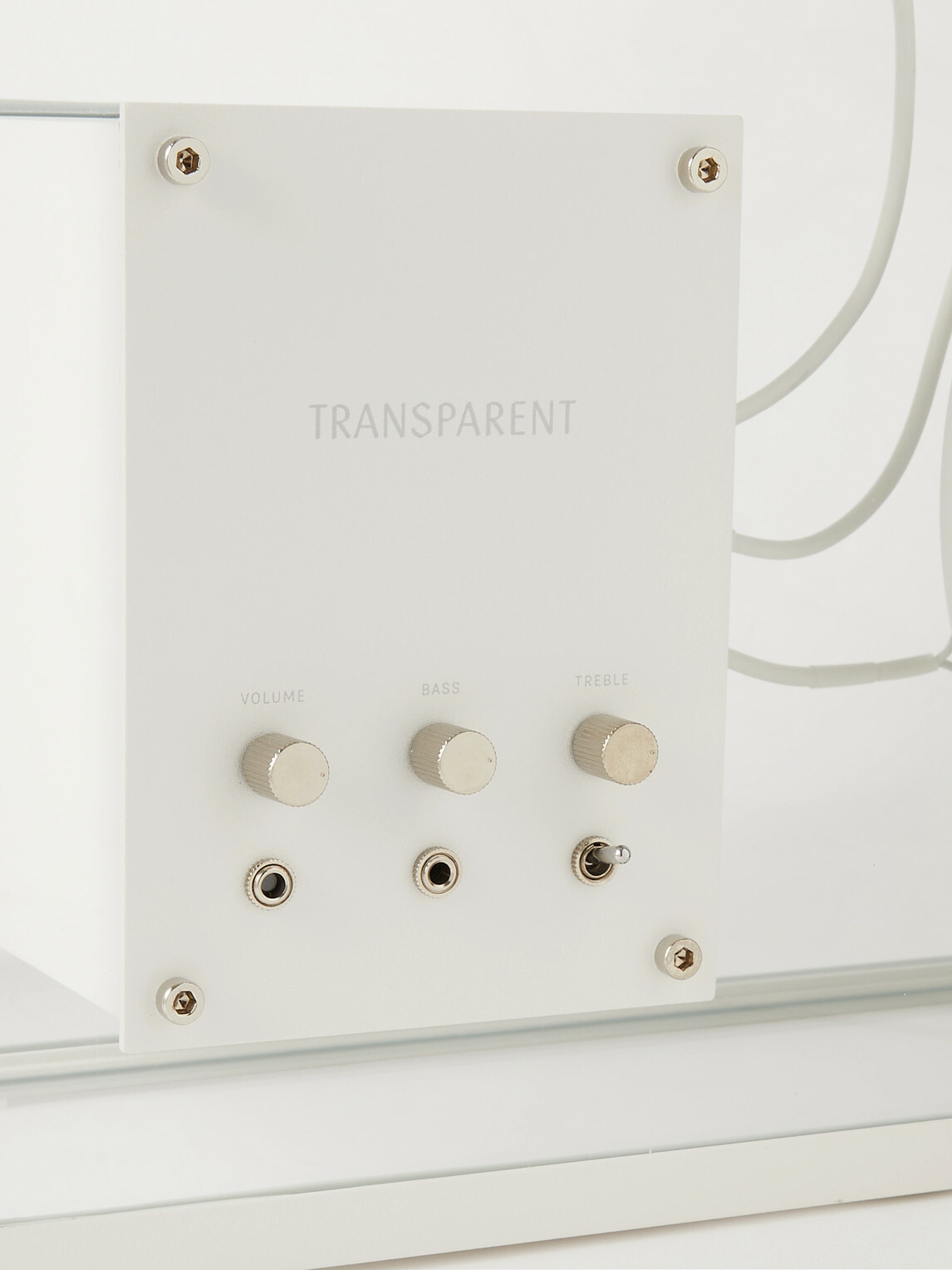 TRANSPARENT SPEAKER - Transparent Speaker