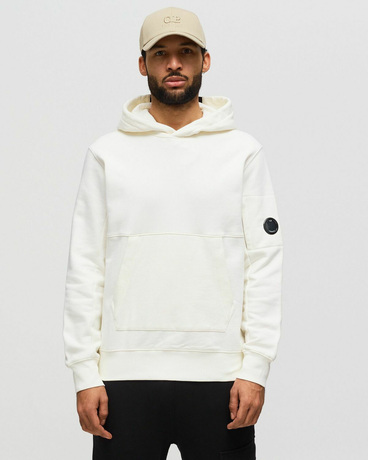 C.P. Company Sweatshirts Sweat Hooded White Hoodies C.P. Company
