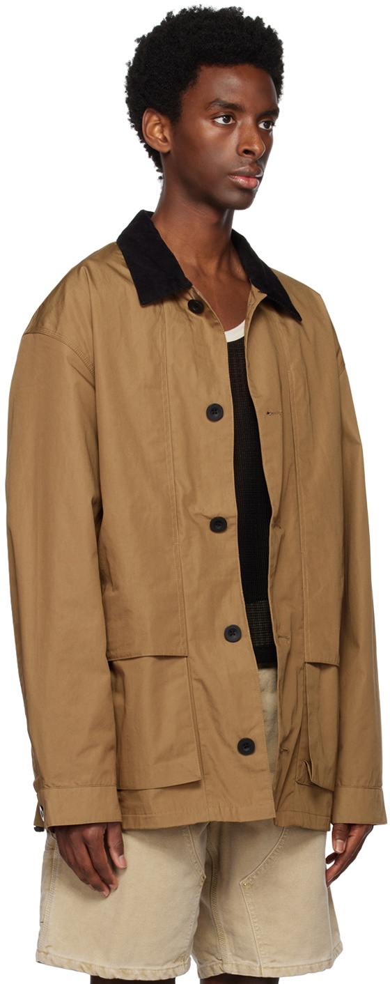 tan carhartt shirt